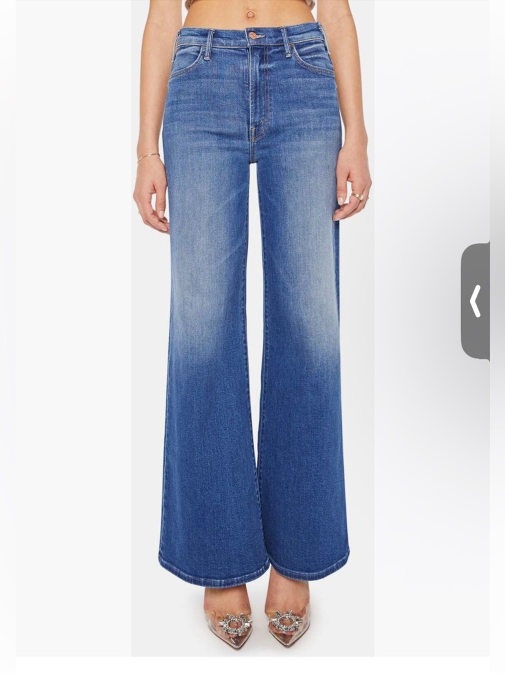 MOTHER The Hustler Roller Sneak Jeans (Easy Does It) Size 32 NWOT